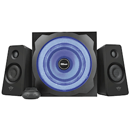 დინამიკი Trust GXT628, 2.1 Speakers with Subwoofer, 100-240V/120W, 3.5mm, Black